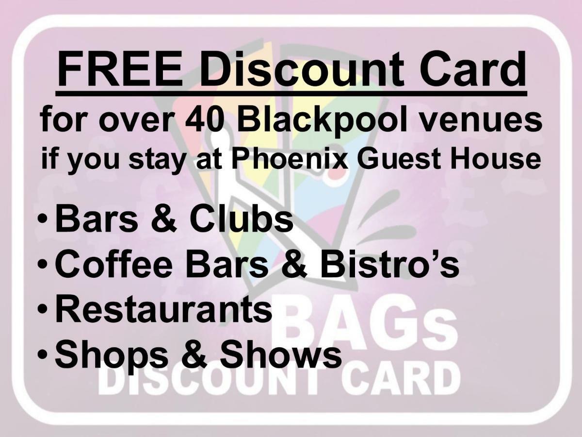 Phoenix Guest House Blackpool Buitenkant foto